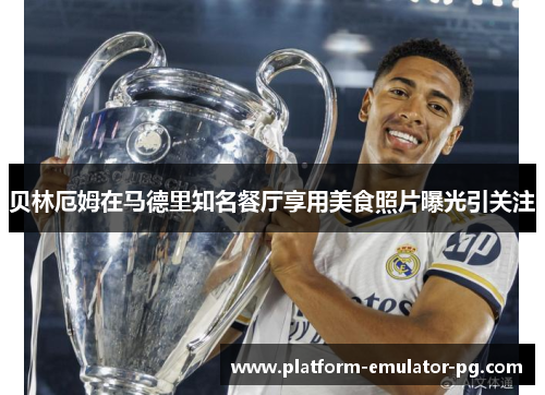 贝林厄姆在马德里知名餐厅享用美食照片曝光引关注